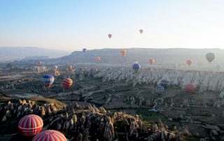 Capadocia en globo