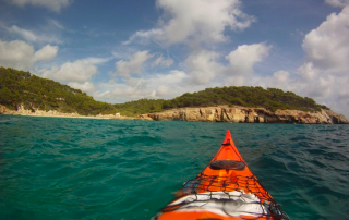 Vuelta a Menorca en kayak